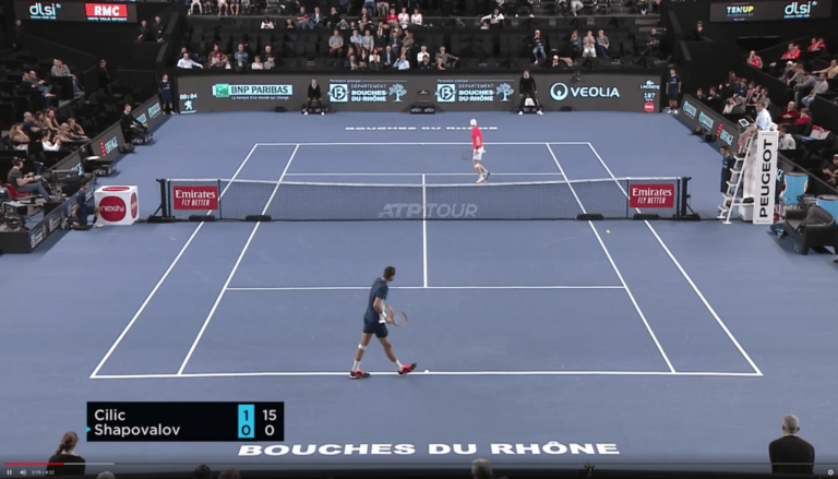 HIGHLIGHTS CILIC vs SHAPOVALOV