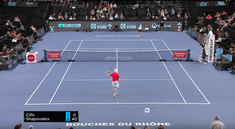 HIGHLIGHTS CILIC vs SHAPOVALOV