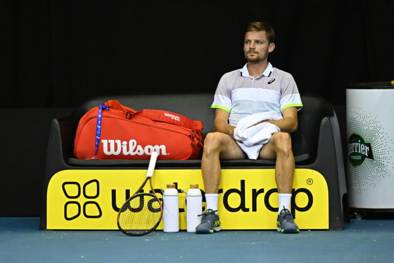 Goffin forfait – début des matchs de simple à 13h30